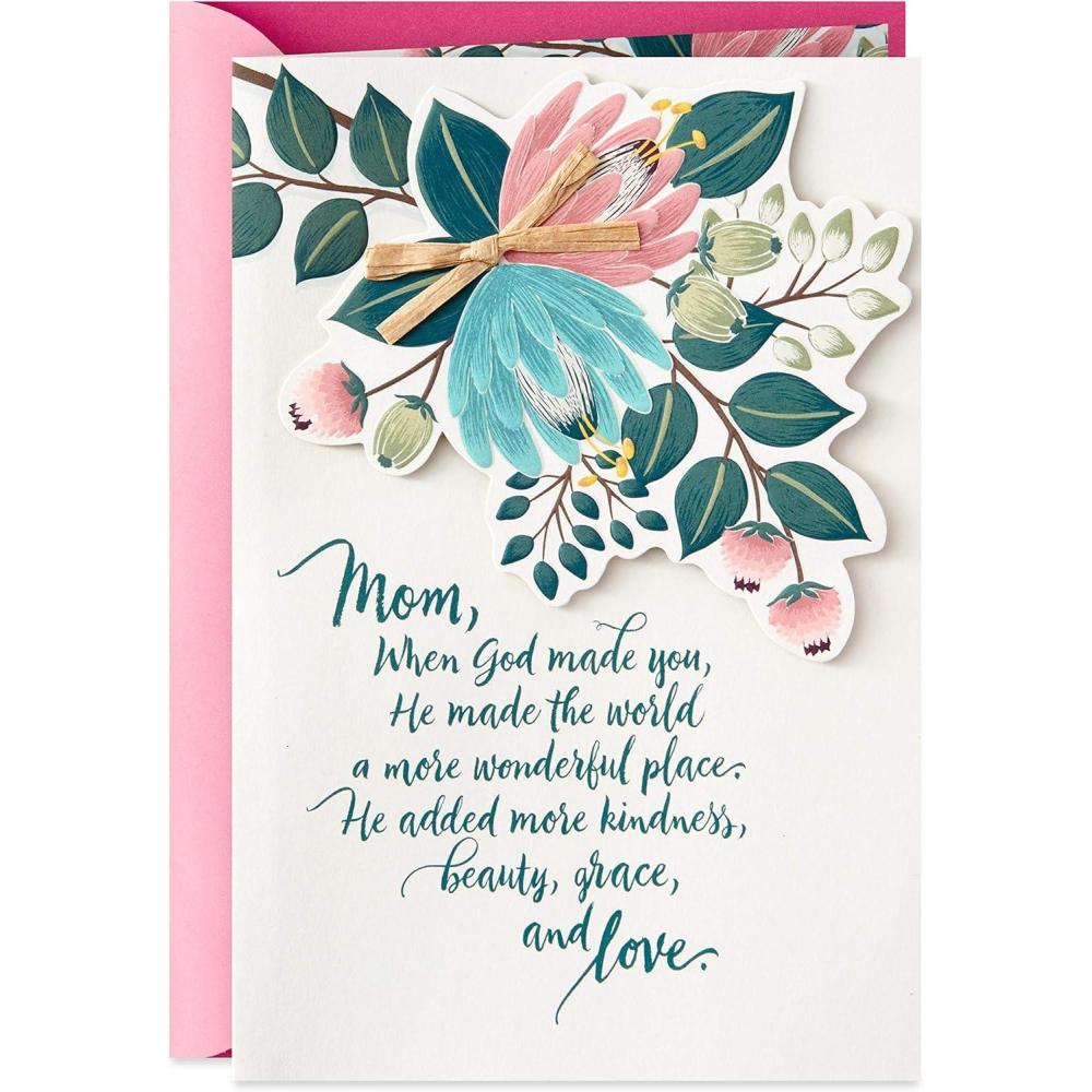 imageHallmark DaySpring Religious Mothers Day Card for Mom Kindness Beauty Grace LoveReligious  Kindness