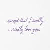 Hallmark Mother’s Day Card for Her (We’re Meant to Be) for Anniversary, Romantic Birthday, Everyday Love(Meant to Be)