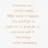 Hallmark Mothers Day Card for Wife (Wife, Mother, Warrior)(Wife  Mother  Warrior Hearts)