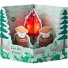 Hallmark Signature Paper Wonder Pop Up Love Card, Love You Hearts (Anniversary Card, Birthday Card, Sweetest Day Card)(S’mores)