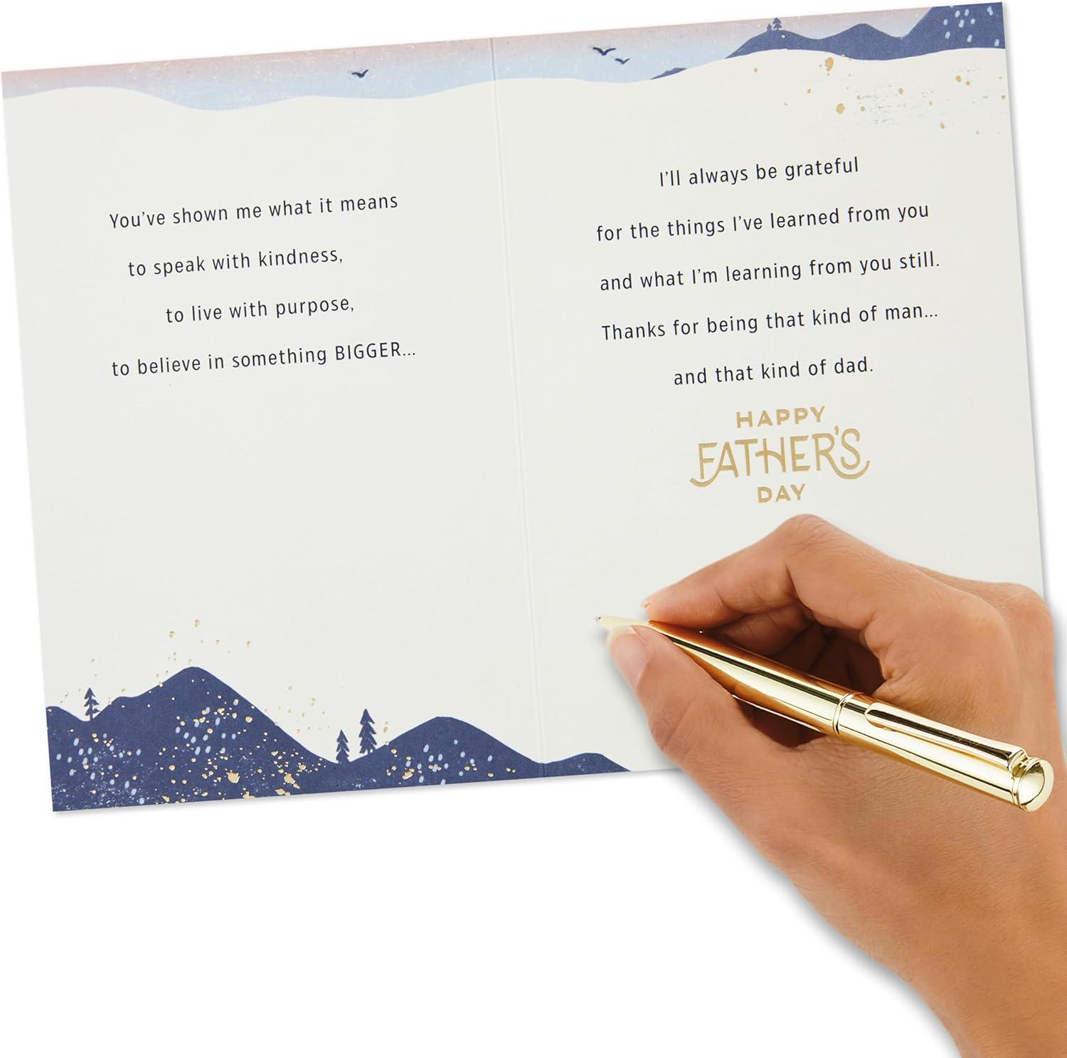 imageHallmark Fathers Day Card The Difference You Make Is AppreciatedIll Always be Grateful