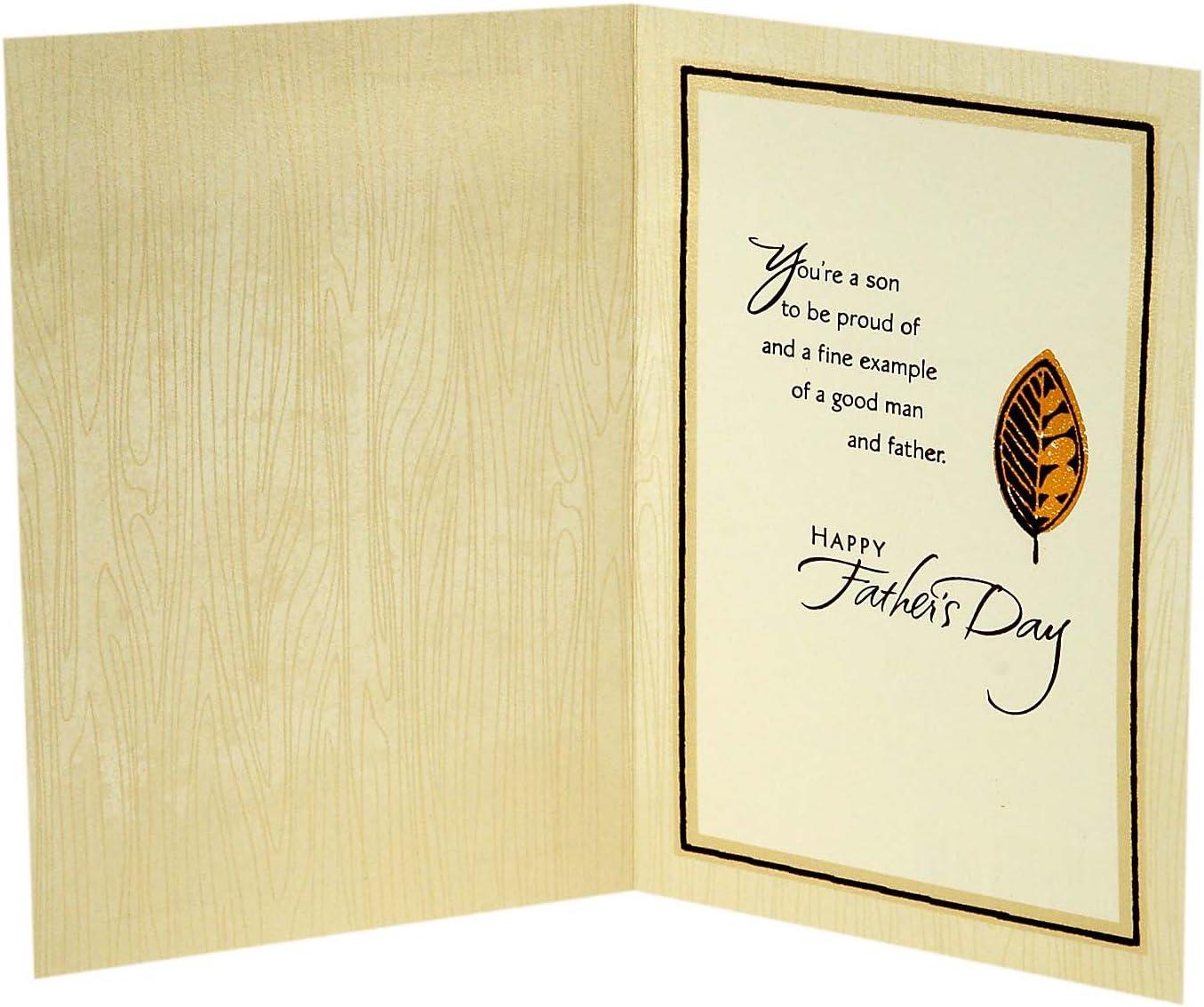 imageHallmark Fathers Day Card for Son A Fine Example of a Good Man Model 599FFW9592Multicolor