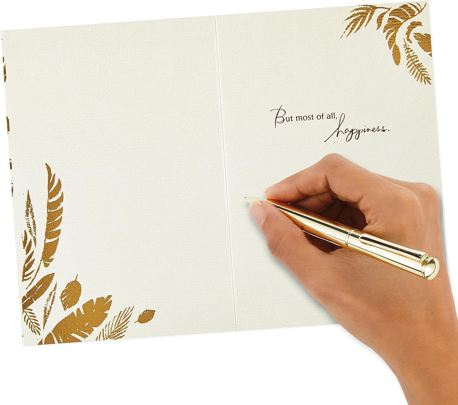 imageHallmark Fathers Day Card for Son A Fine Example of a Good Man Model 599FFW9592Wishing You Happiness Brown