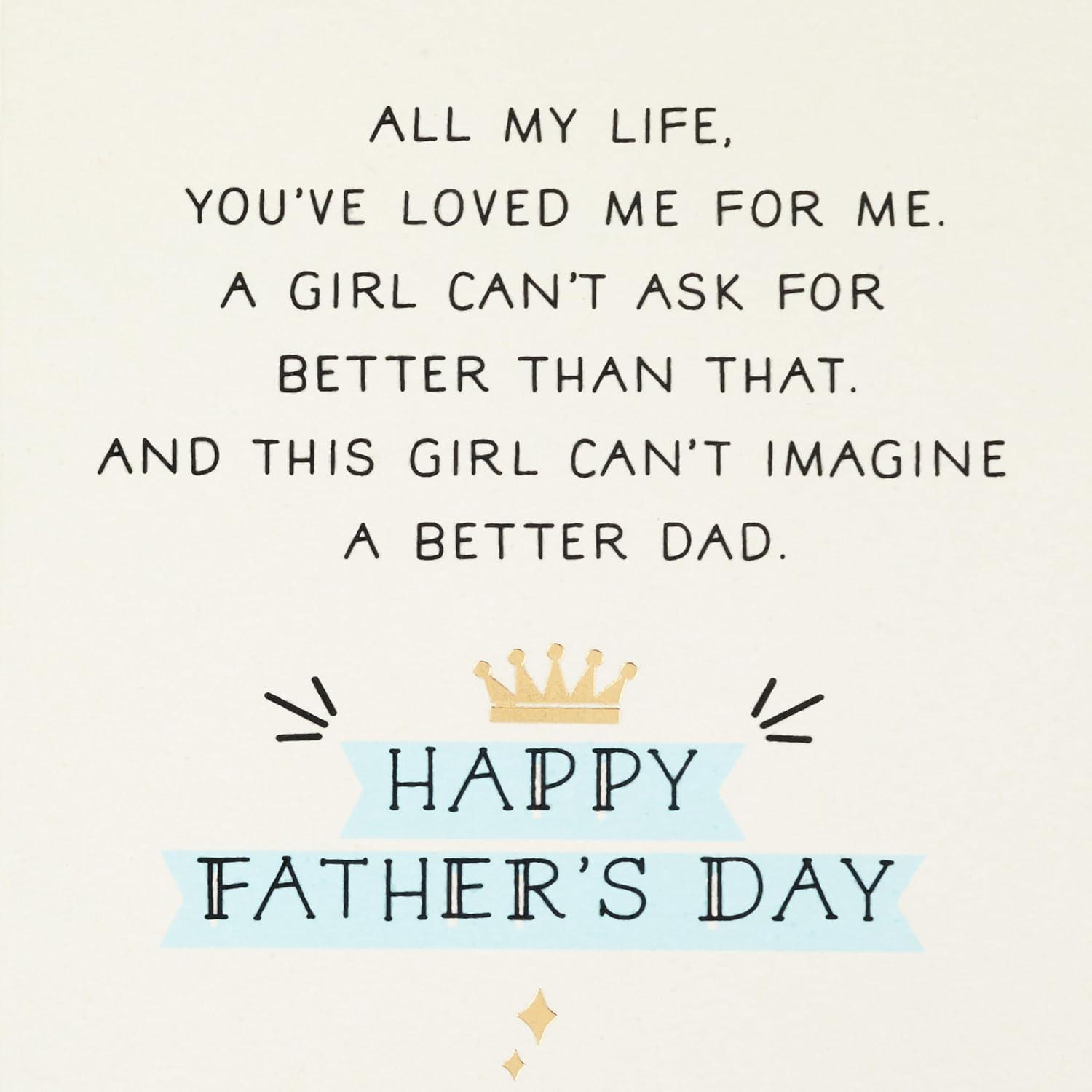 imageHallmark Fathers Day Card from Daughter Royal TreatmentFathers Day dad from Princess