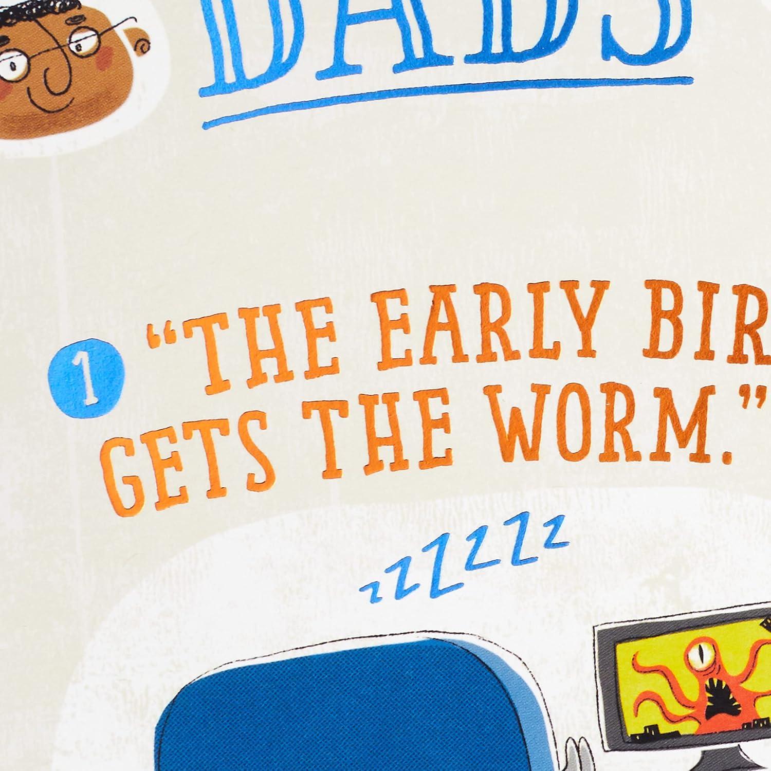 imageHallmark Funny Fathers Day Card for Dad from Son or Daughter Things We Learn from DadsThings We Learn from Dads