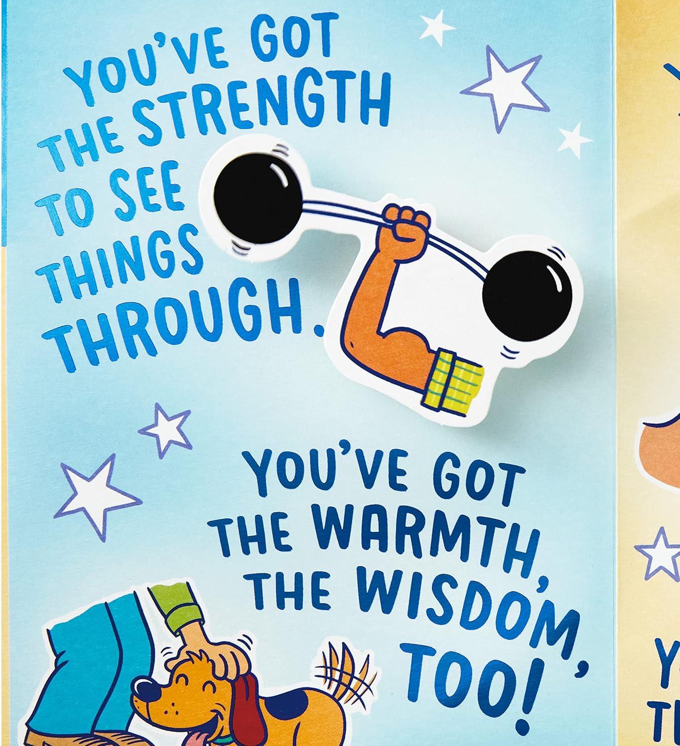 imageHallmark Funny Pop Up Fathers Day Card from Son or Daughter Youve Got it All or Birthday Card for Dad