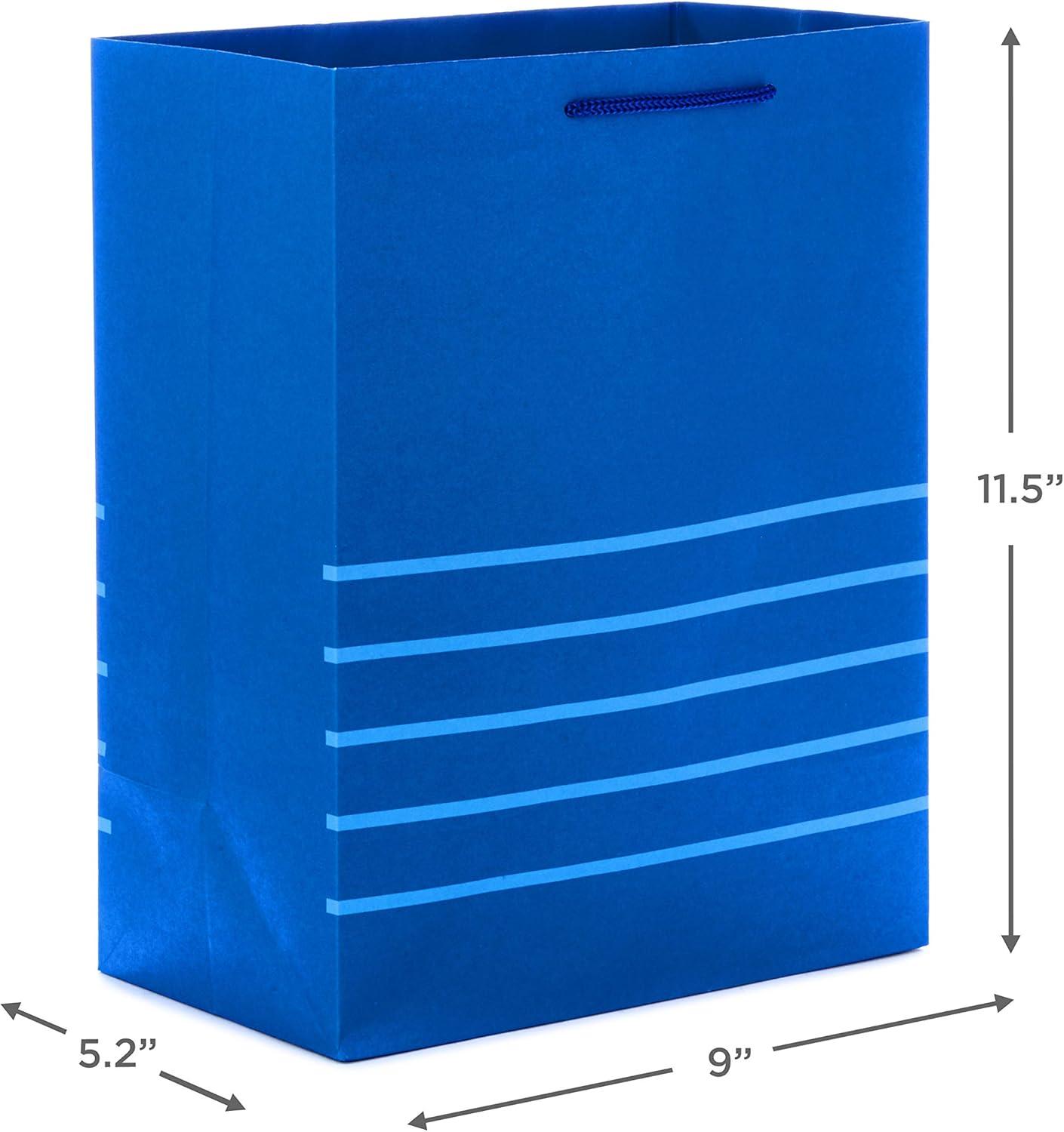 imageHallmark Large Solid BagsBlue