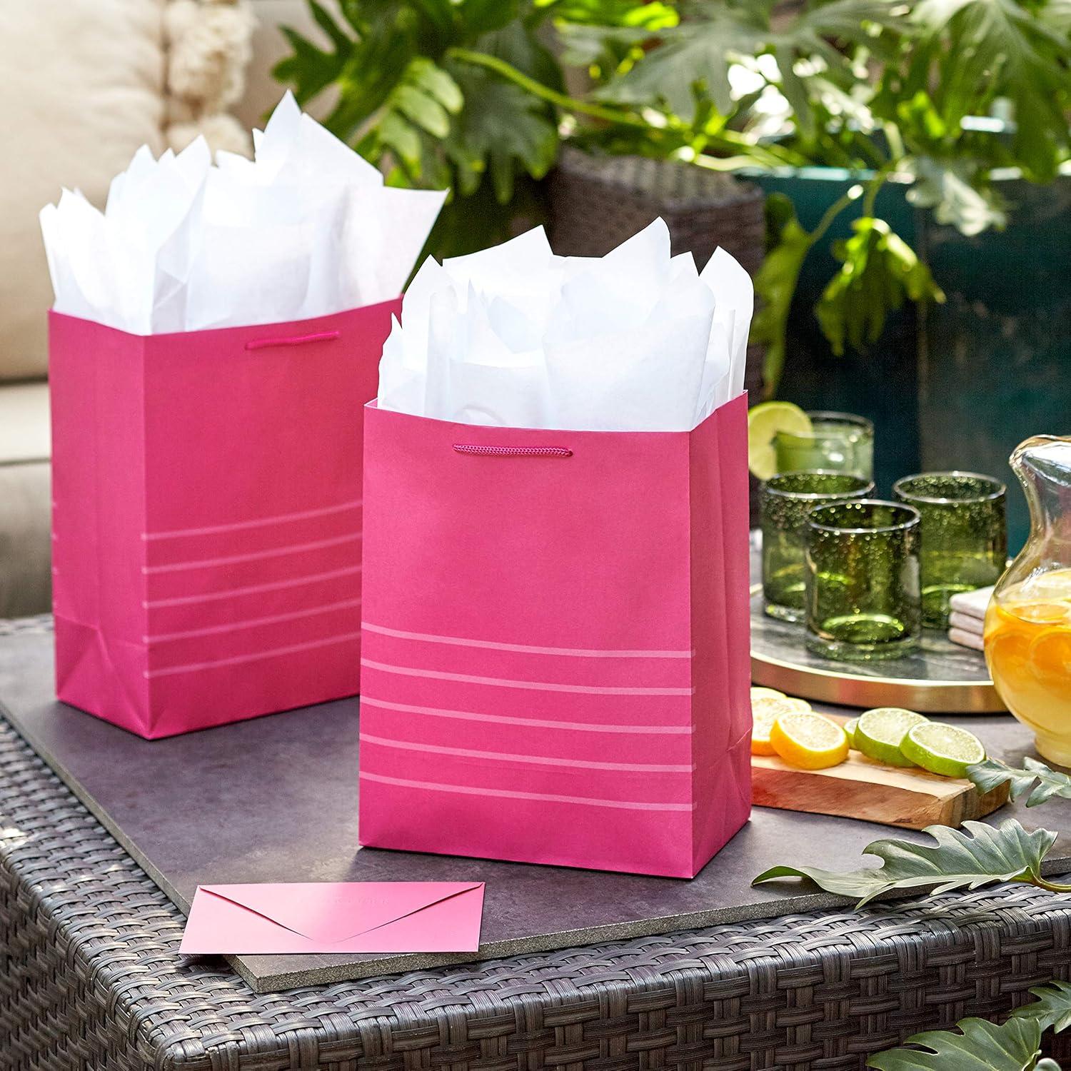 imageHallmark Large Solid BagsPink