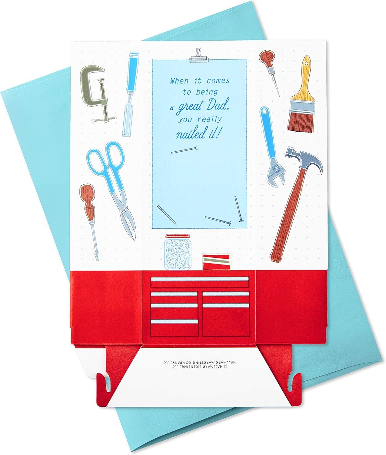 imageHallmark Paper Wonder Displayable Pop Up Fathers Day Card for Dad Classic CarPop Up  You Really Nailed It
