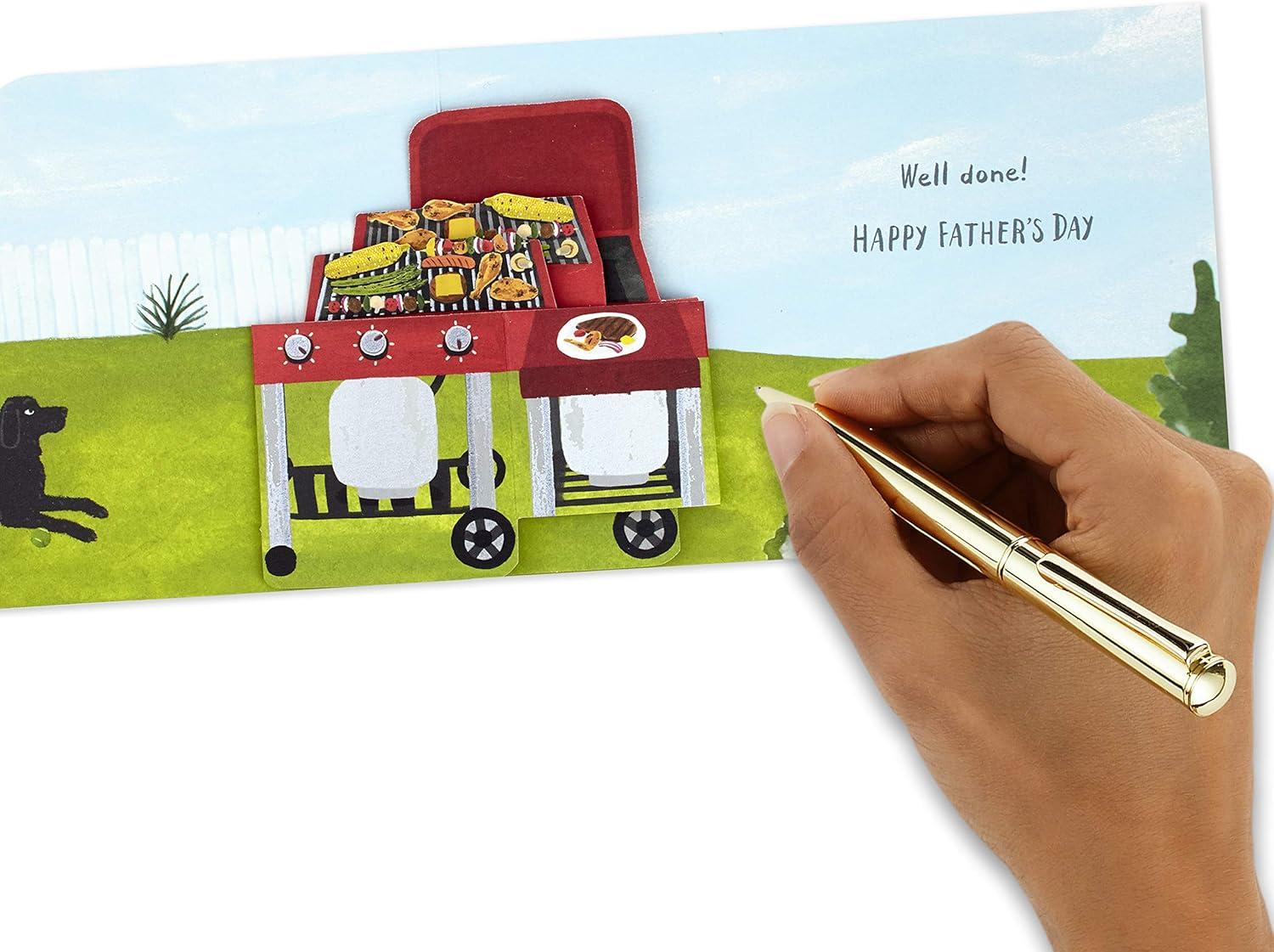 imageHallmark Paper Wonder Pop Up Fathers Day Card Barbecue 599FFW2027