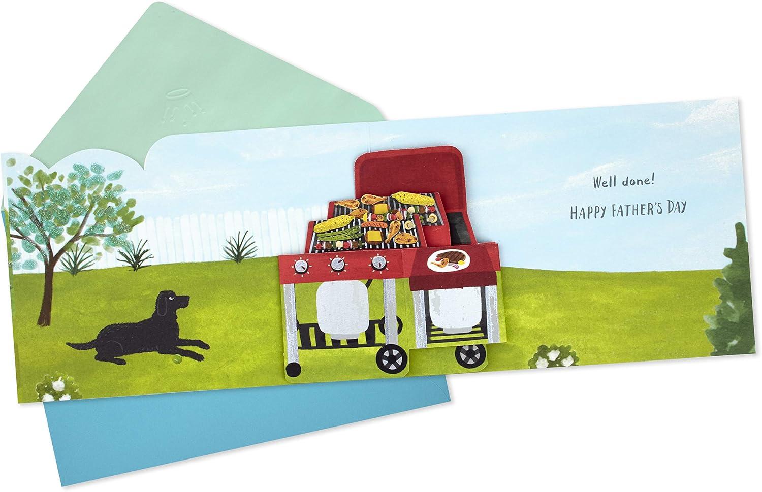 imageHallmark Paper Wonder Pop Up Fathers Day Card Barbecue 599FFW2027