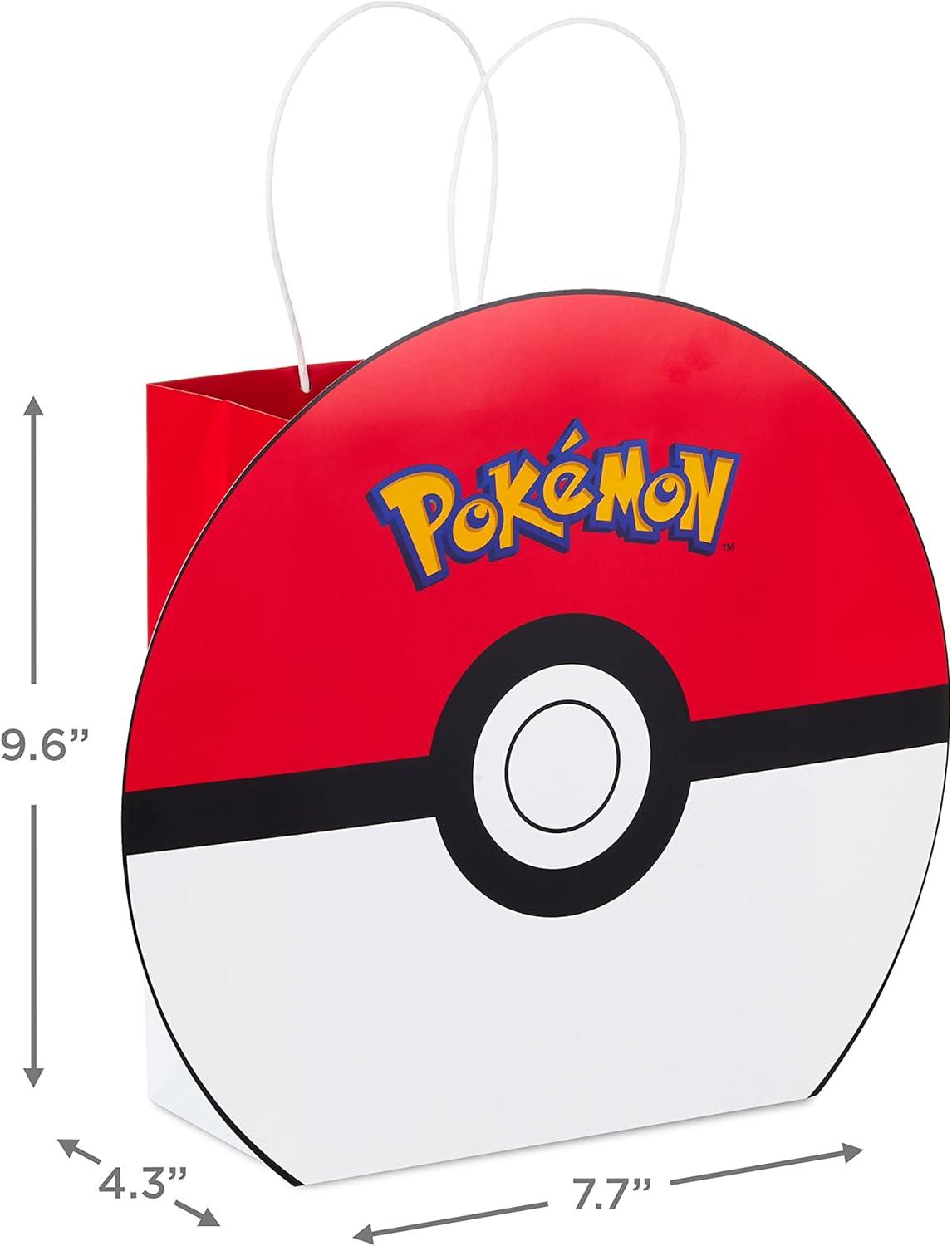 imageHallmark Pokmon Wrapping Paper Rolls  Pikachu Charmander Bulbasaur Gift Wrap Paper Set of 3 Rolls 60 sq ft ttl for Birthday Kids Parties Gamers Christmas PresentsGift Bags