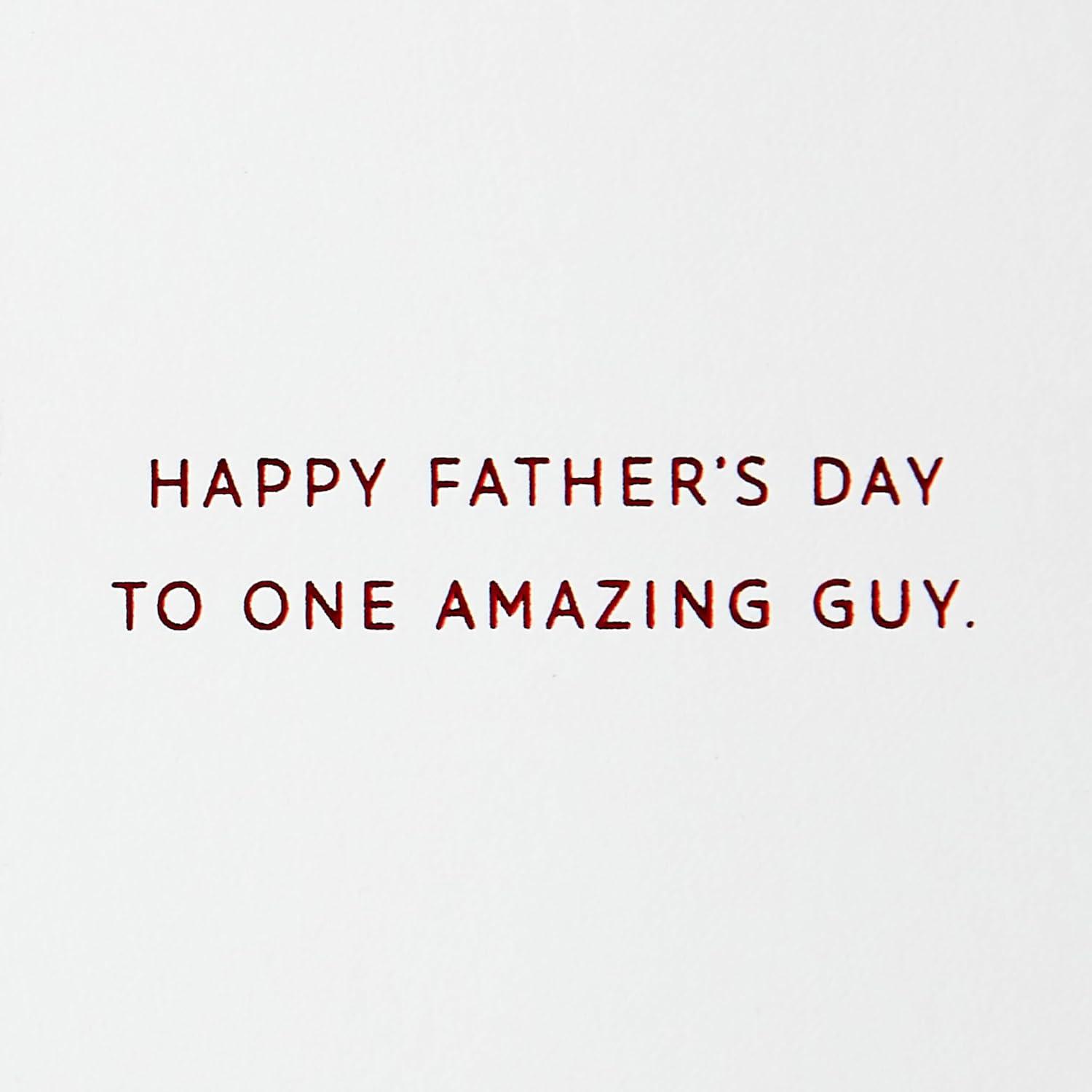 imageHallmark Signature Fathers Day Card for Dad SupermanSpiderman  Amazing Guy