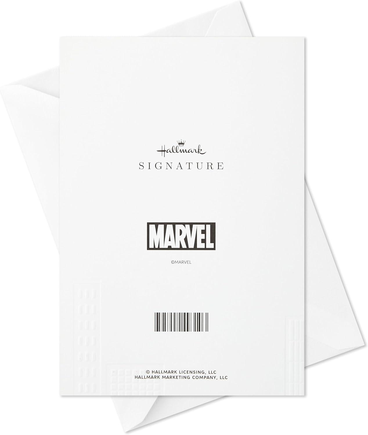 imageHallmark Signature Fathers Day Card for Dad SupermanSpiderman  Amazing Guy