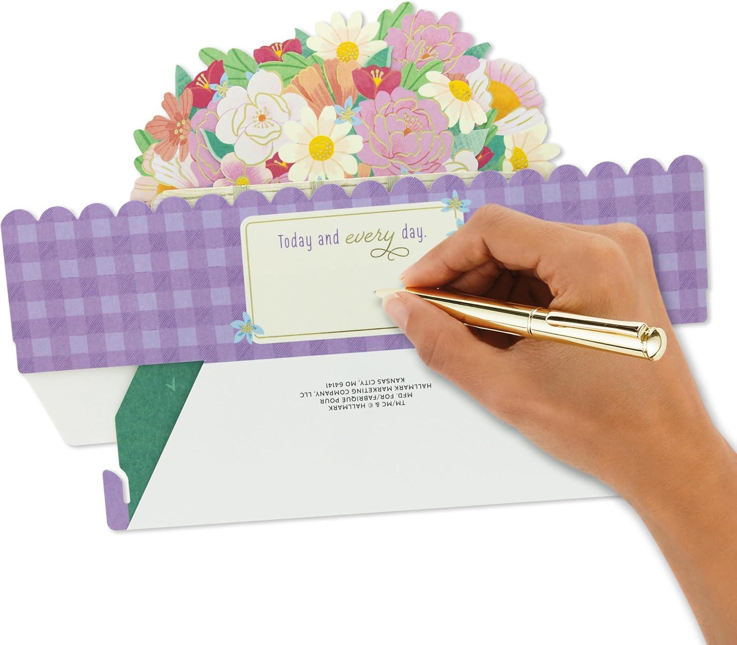 imageHallmark Signature Paper Wonder Wood Pop Up Fathers Day Card SailboatFlower Cart