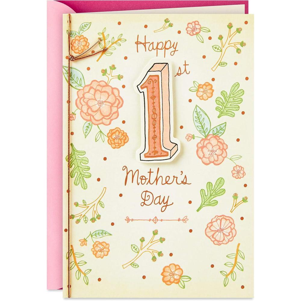 imageHallmark 1st Fathers Day Card Elephants for Son Friend Coworker RelativeMulticolor