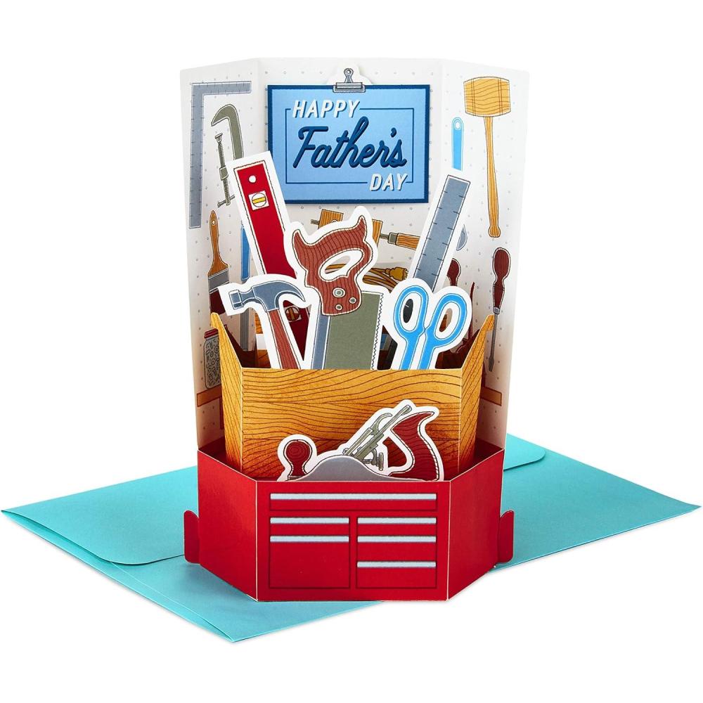 imageHallmark Paper Wonder Displayable Pop Up Fathers Day Card for Dad Classic CarPop Up  You Really Nailed It