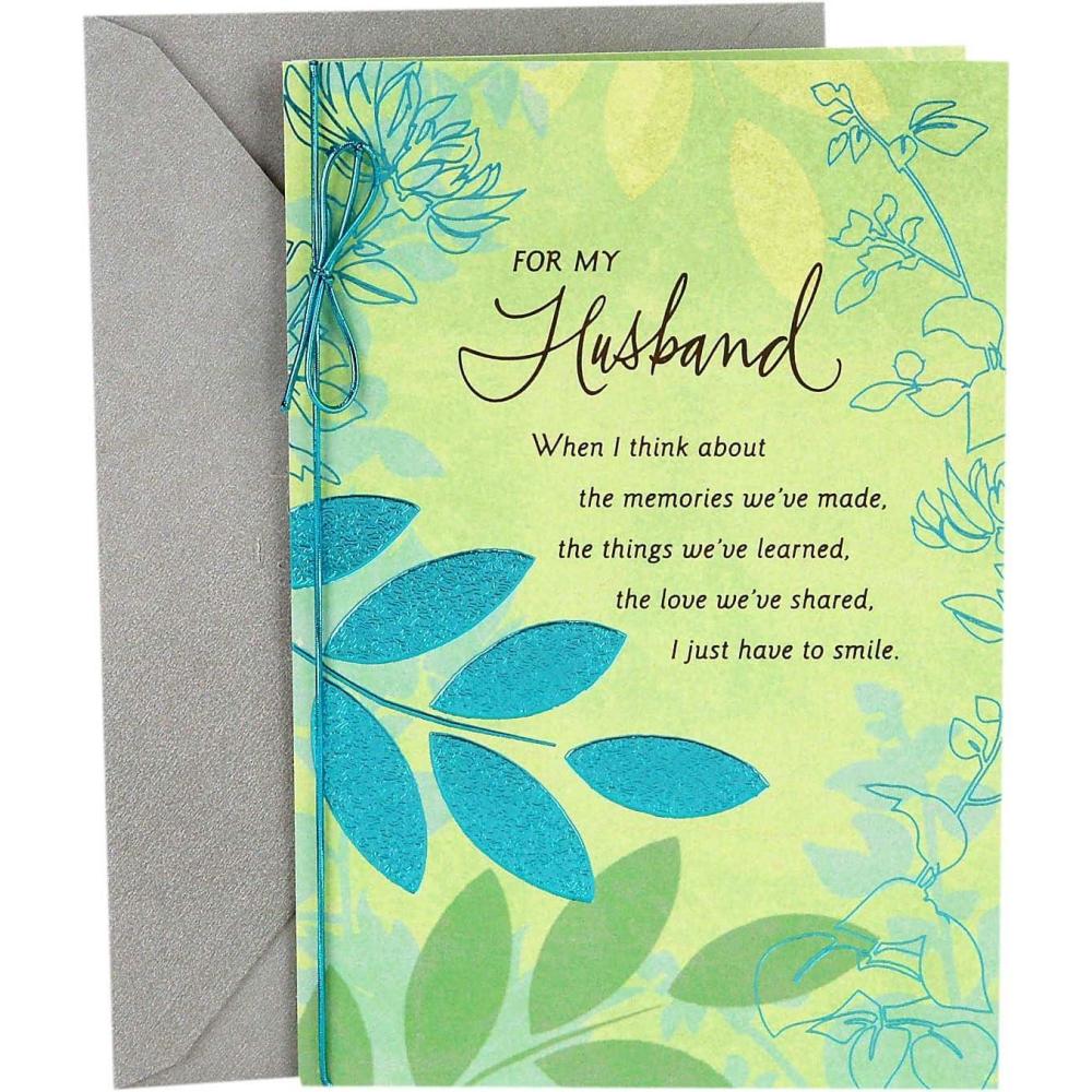 imageHallmark Romantic Fathers Day Card for Husband or Partner Youre a KeeperSweet and Good Man