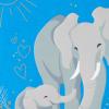 Hallmark 1st Father’s Day Card (Elephants) for Son, Friend, Coworker, Relative(1st Father’s Day)