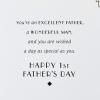 Hallmark 1st Father’s Day Card (Elephants) for Son, Friend, Coworker, Relative(1st Father’s Day Hand Photo)