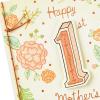 Hallmark 1st Father’s Day Card (Elephants) for Son, Friend, Coworker, Relative(Multicolor)
