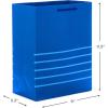 Hallmark Large Solid Bags(Blue)