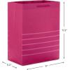 Hallmark Large Solid Bags(Pink)