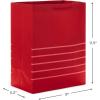 Hallmark Large Solid Bags(Red)