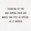 Hallmark Signature Fathers Day Card (The Person I Needed)(Thinking of You)