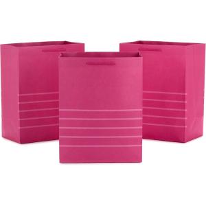 Hallmark Large Solid Bags(Pink)