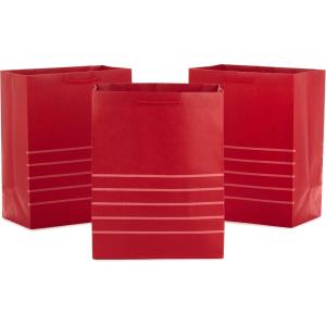 Hallmark Large Solid Bags(Red)
