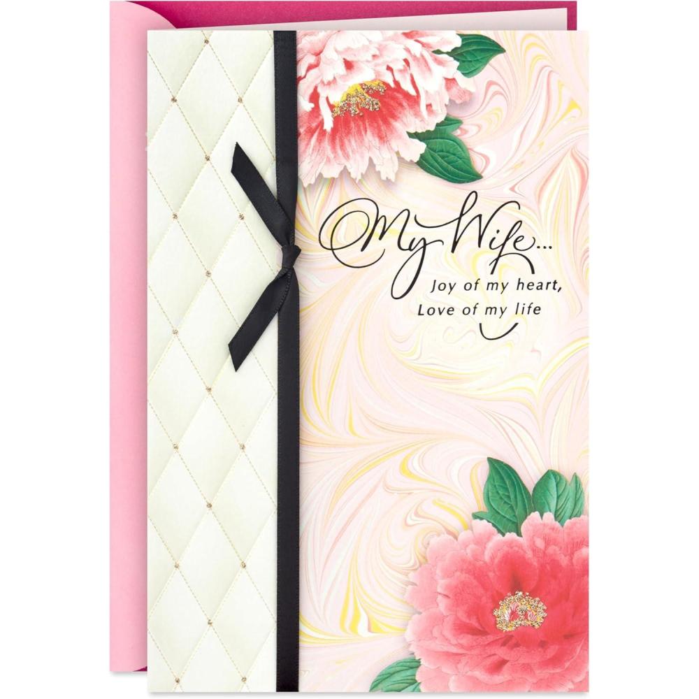 imageHallmark Romantic Mothers Day Card for Wife Love of My LifeLove of My Life