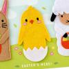 Hallmark Easter Cards Assortment, Bunnies and Chicks (16 Cards with Envelopes)(Easter Finger Puppets)