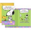 Hallmark Peanuts Pack of Easter Cards, Snoopy Easter Egg Joke (4 Cards with Envelopes)(Easter  Snoopy Egg Joke)