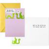 Hallmark Shoebox Funny Easter Cards Assortment, 5 Cards with Envelopes (Cats, Chicken, Snakes, Easter Bunny)(6 Cards  Shoebox)