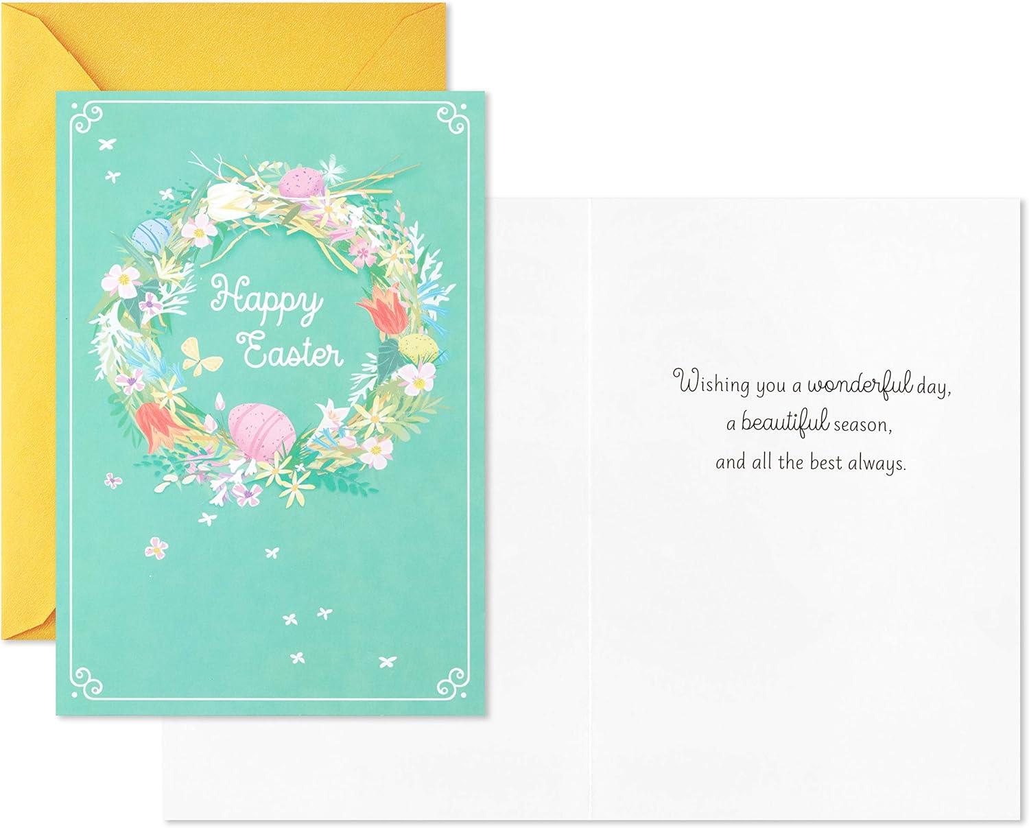 imageHallmark Easter Cards Assortment Warm Easter Wishes 8 Vintage Easter Cards with EnvelopesWarm Easter Wishes  8 Cards with Envelopes