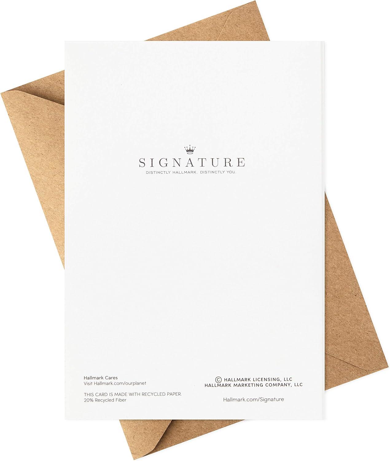 imageHallmark Signature Fathers Day Card Cork Lettering Thankful for You 799FFW9652Cork Lettering  Thankful