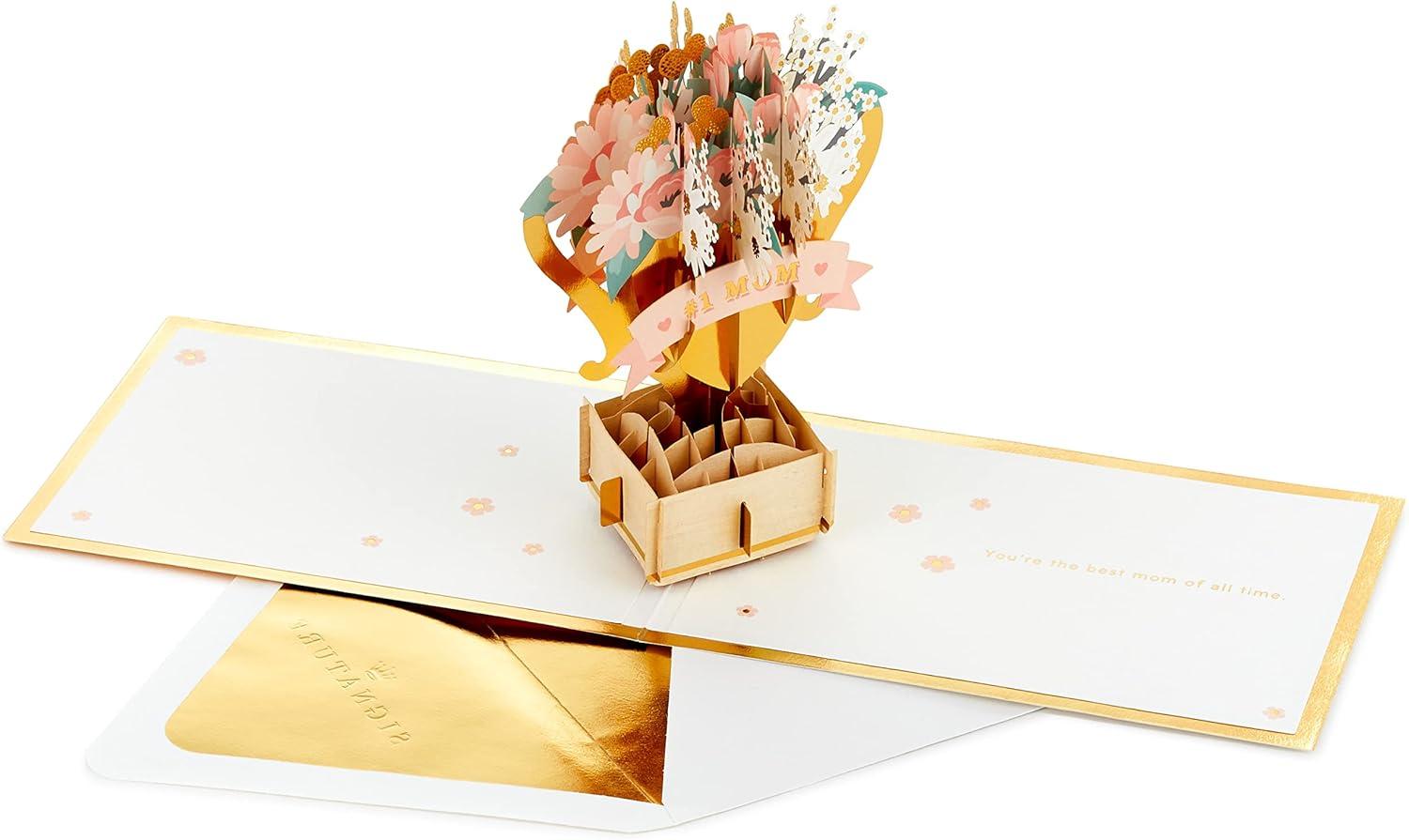 imageHallmark Signature Paper Wonder Pop Up Fathers Day Card 1 Dad TrophyPop Up 1 Mom Trophy