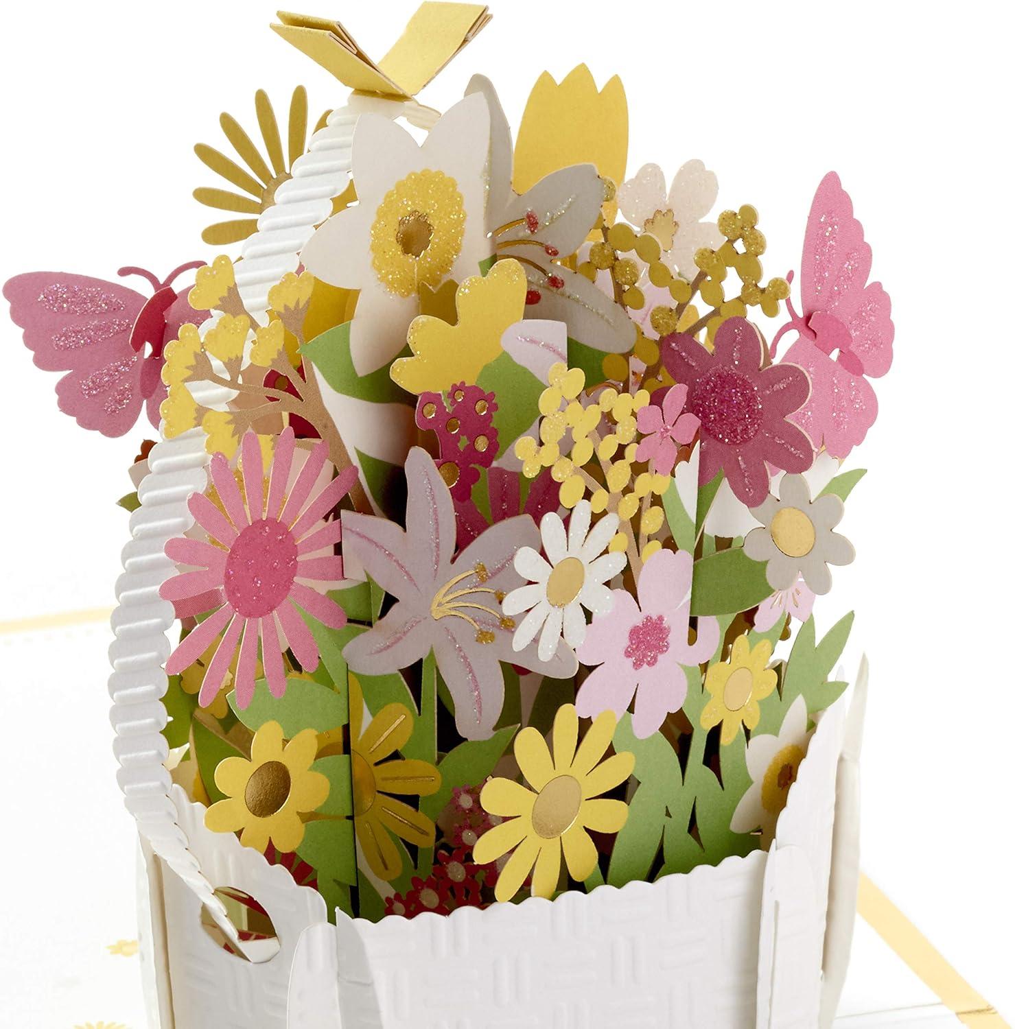 imageHallmark Signature Paper Wonder Pop Up Fathers Day Card 1 Dad TrophyYellow Pink and White