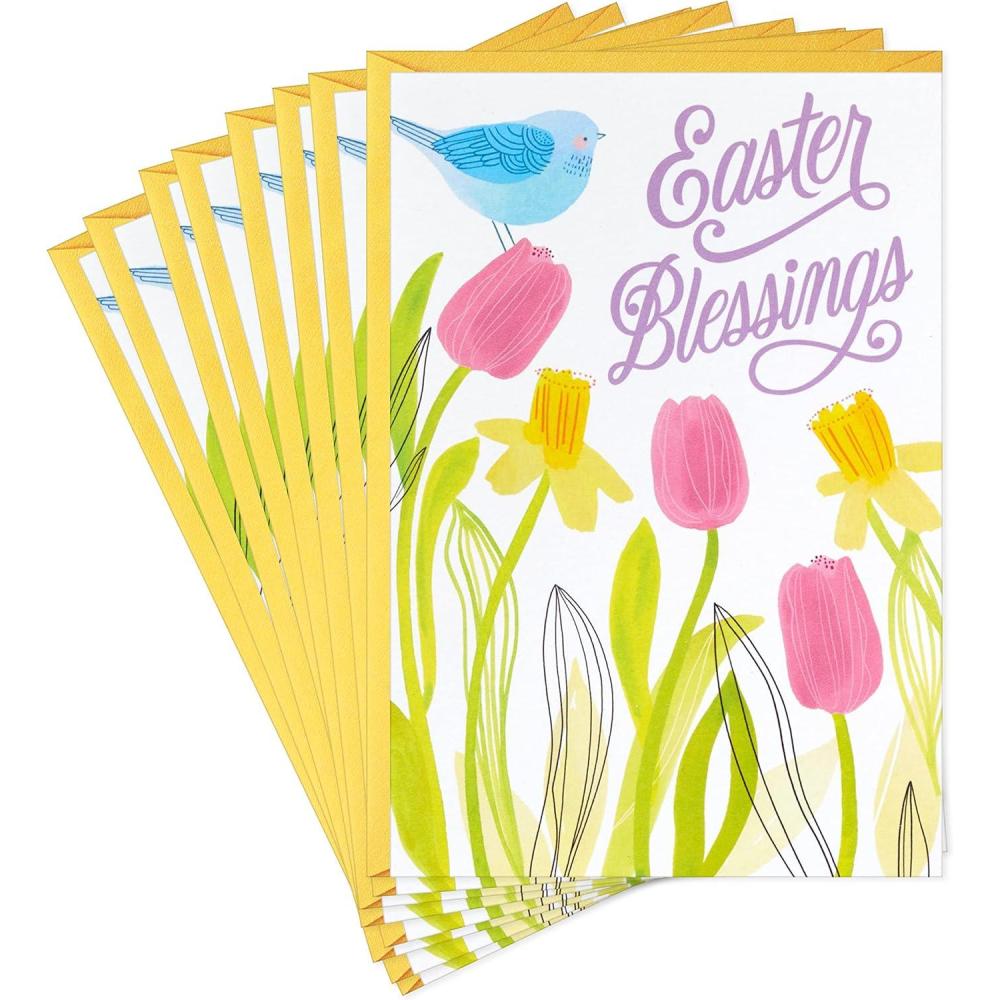 imageDaySpring Pack of Religious Easter Cards Blessings 8 Cards with Envelopes