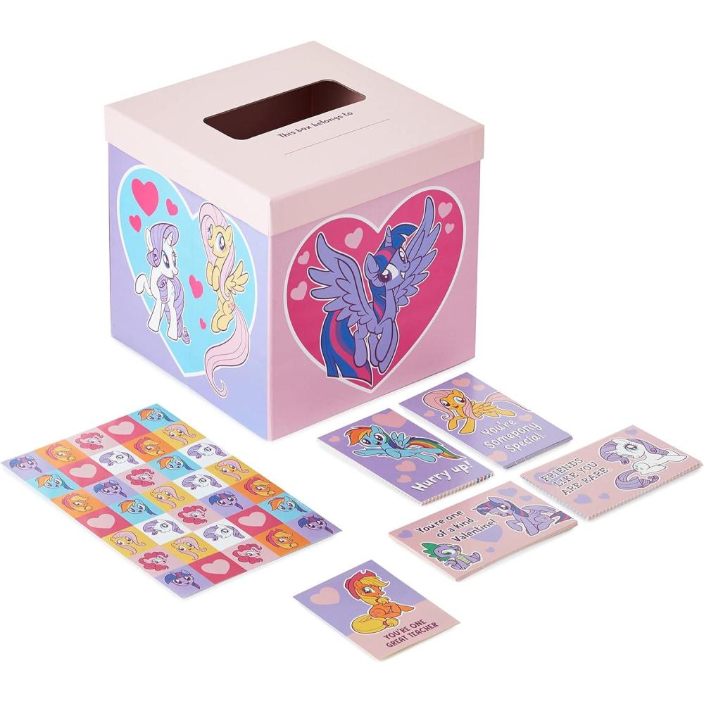 imageHallmark DIY PopUp Valentines Day Mailbox with Cards and Stickers for Classroom ExchangeMy Little Pony