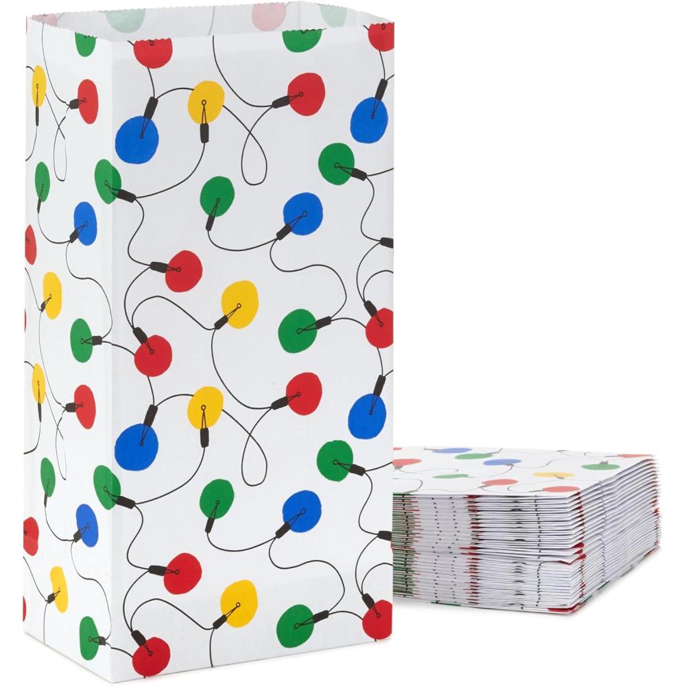imageHallmark Easter Bunny Party Favor and Wrapped Treat Bags 30 Ct with 60 Stickers for Easter Baskets Kids Sunday SchoolChristmas