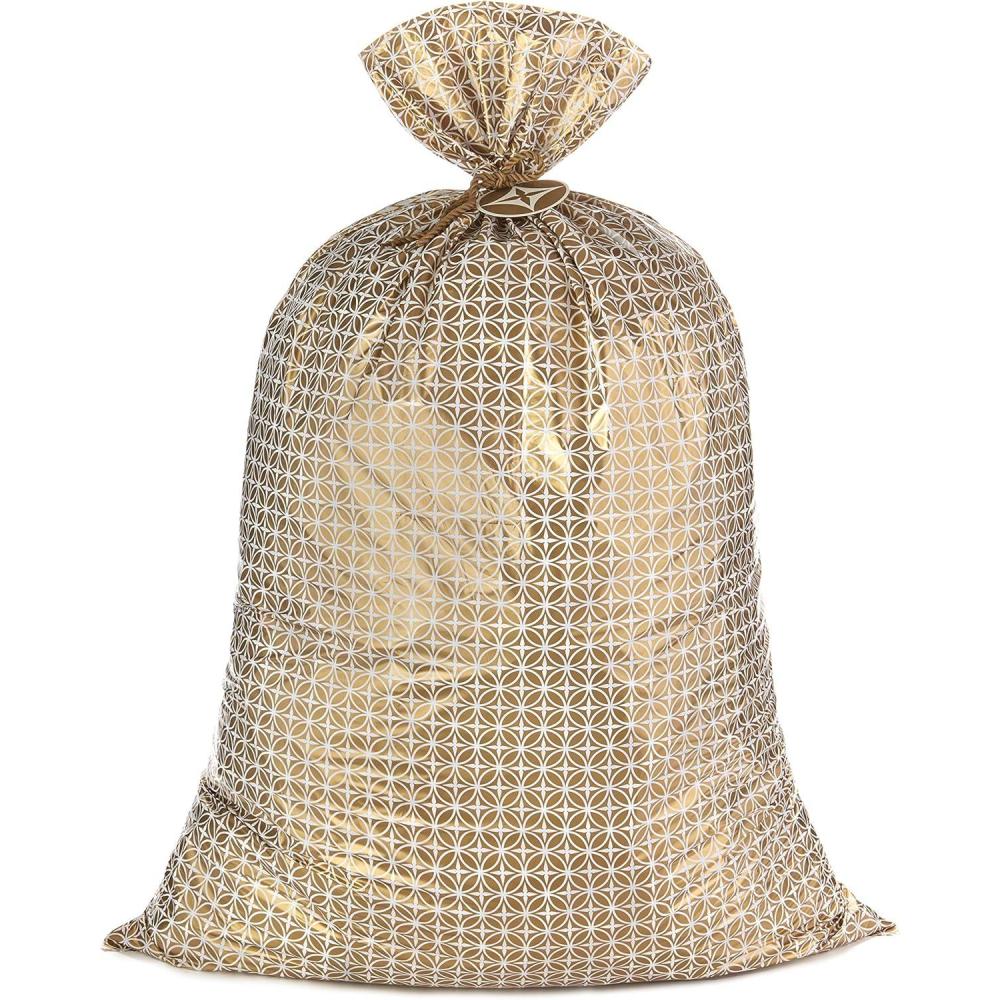 imageHallmark Jumbo Plastic BagGold