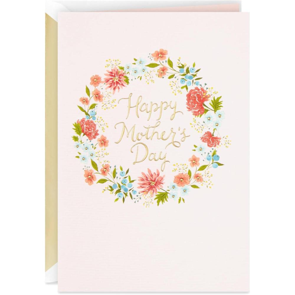 imageHallmark Mothers Day Card Wildflowers Plants Gnome for Mom Sister Aunt FriendAll Kinds of Beautiful