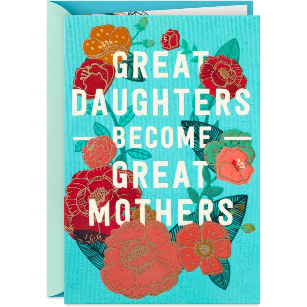 imageHallmark Mothers Day Card for Daughter Great Daughters Become Great MothersDaughter  Great Daughters Become Great Mothers