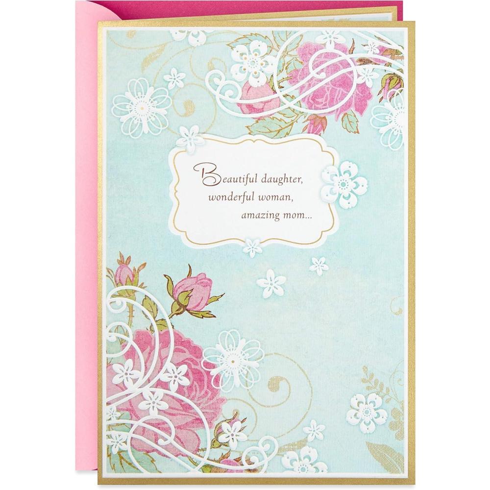imageHallmark Mothers Day Card for Daughter So Proud of Who Youve BecomeFloral
