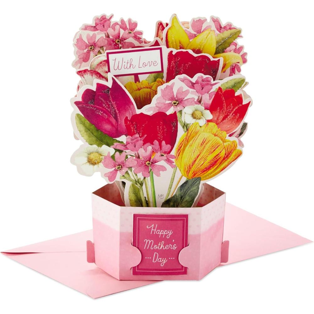 imageHallmark Paper Wonder Mothers Day Pop Up Card Marjolein Bastin BouquetMarjolein Bastin Bouquet