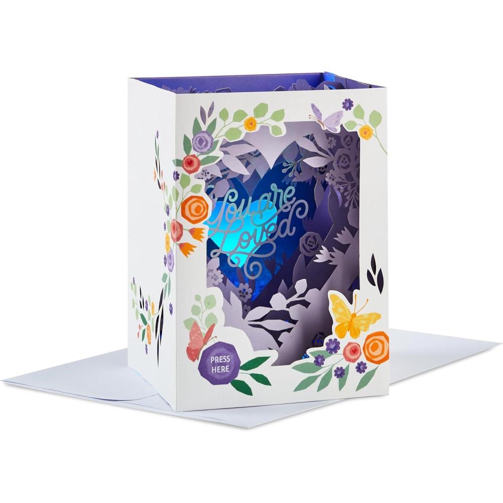 imageHallmark Paper Wonder Mothers Day Pop Up Card with Music You Are LovedFloral