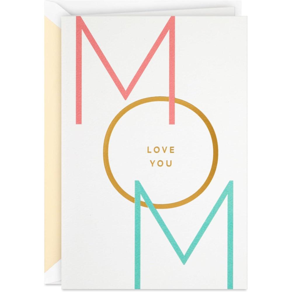imageHallmark Signature Mothers Day Card for Mom from Son or Daughter Love You