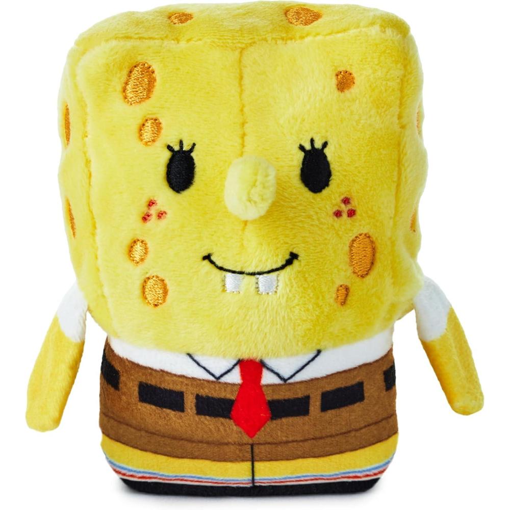 imageHallmark itty Bitty Nickelodeon Spongebob Squarepants Plush Toy Mr Krabs 4quot Mini Stuffed Animal Easter Basket StuffersSpongeBob SquarePants